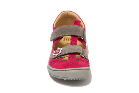 FILII KAIMAN VELCRO VELOURS Pink/Grey M