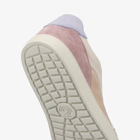 GROUNDIES NOVA GS1 WOMEN Beige Lavender | Dámská barefoot teniska 2