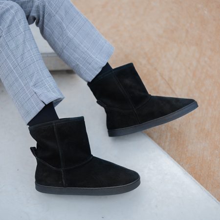 GROUNDIES COZY BOOT WOMEN Black 8