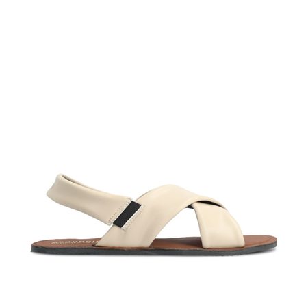 GROUNDIES VEGAN VERONA WOMEN Beige | Dámské barefoot sandály