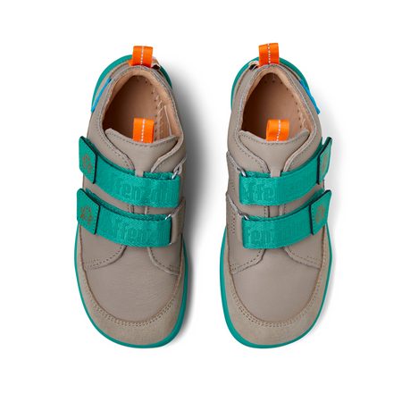 AFFENZAHN LEATHER SNEAKER BUDDY CRAB Grey Green 4