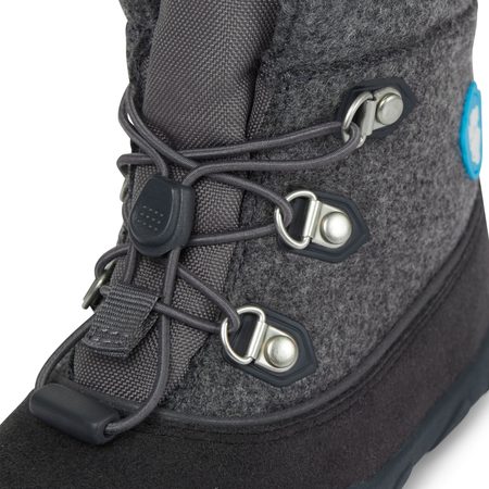 AFFENZAHN MINIMAL MIDBOOT WOOL DOG Grey Black