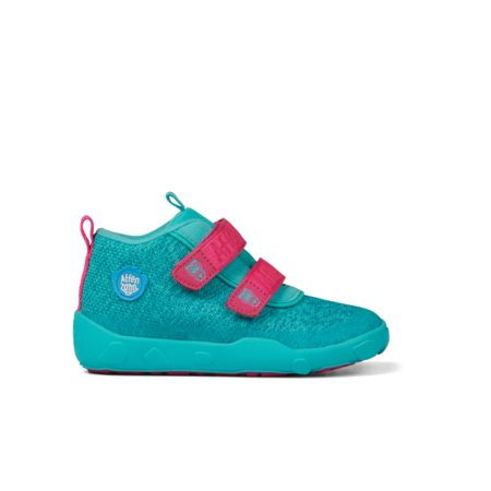 AFFENZAHN LOWBOOT KNIT OWL Turquoise 1