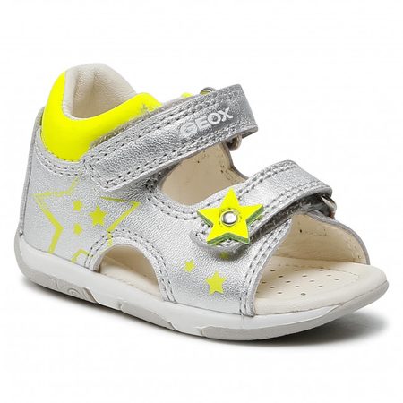 GEOX TAPUZ SANDÁLE Silver/Yellow