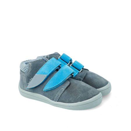 BEDA VELUR CELOROČNÍ ROBIN Grey / Light Blue