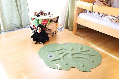 RootyRUG KIDS ELEPHANT Green