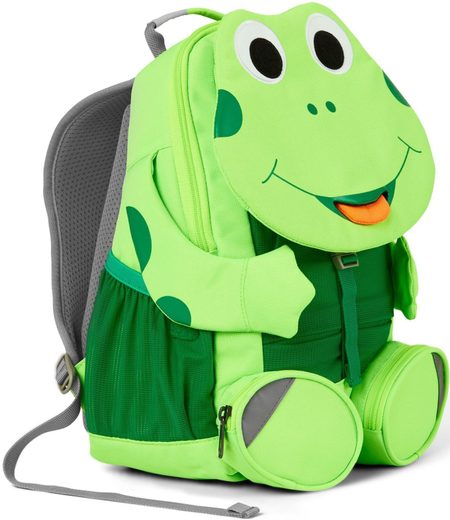 AFFENZAHN DĚTSKÝ BATOH DO ŠKOLY FROG Neon Green