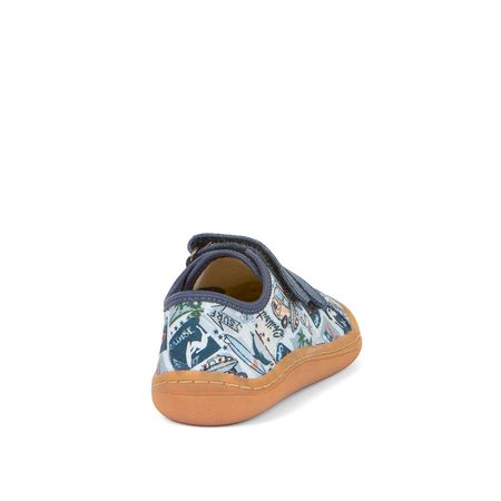 FRODDO SNEAKER CANVAS II Light Blue | Dětské barefoot tenisky