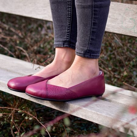 XERO SHOES PHOENIX Leather Raspberry 8