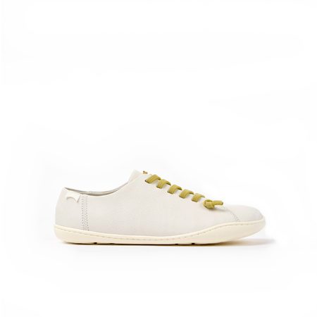 CAMPER SELLA HOUSTON TENISKY Creme/Mustard laces 1