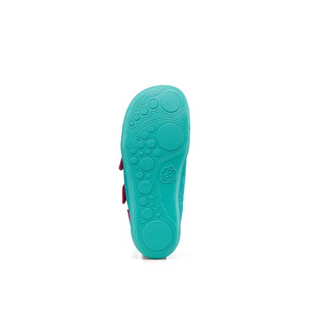 AFFENZAHN SNEAKER KNIT HAPPY OWL Turquoise 4