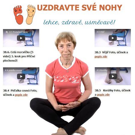 Cviky pro nohy – Základní kurz on-line