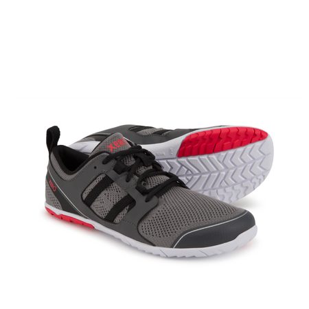 XERO SHOES Zelen M Dark Gray / Red 3