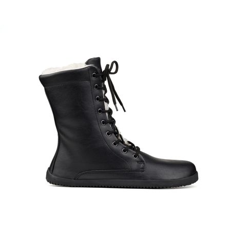 AHINSA SHOES JAYA BARE WINTER Black na zip 1