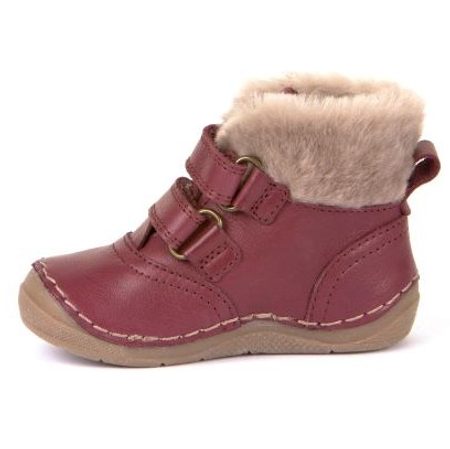 FRODDO KOTNÍKOVÉ SHEEPSKIN Bordeaux