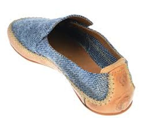 OPANKA SLIP L LLC Blue Wool