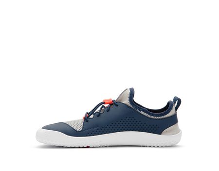 VIVOBAREFOOT PRIMUS JUNIOR NAVY GREY ORANGE TEXTILE