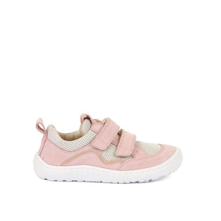 FRODDO TENISKY D-VELCRO II Pink | Dětské barefoot tenisky