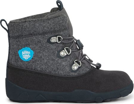 AFFENZAHN MINIMAL MIDBOOT WOOL DOG Grey Black