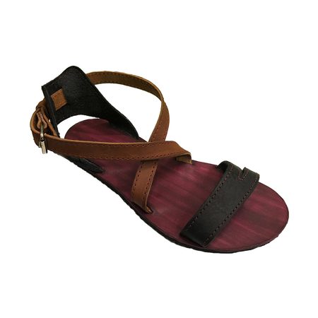 Womens Sandals Black/Brown