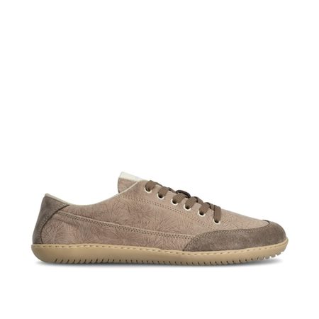 GROUNDIES AMSTERDAM WOMEN Metallic Dark Taupe | Dámské barefoot tenisky