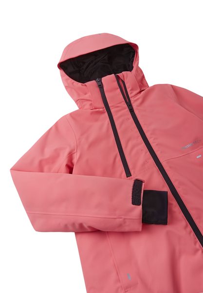 REIMA SOFTSHELL ZIMNÍ BUNDA PERILLE Pink Coral 4