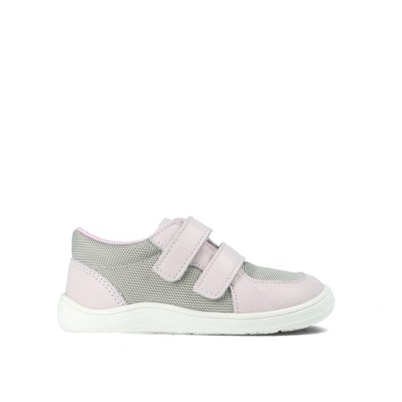 BABY BARE FEBO SNEAKERS Grey Pink | Dětské barefoot tenisky