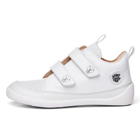 AFFENZAHN LEATHER SNEAKER POLAR BEAR Triple White