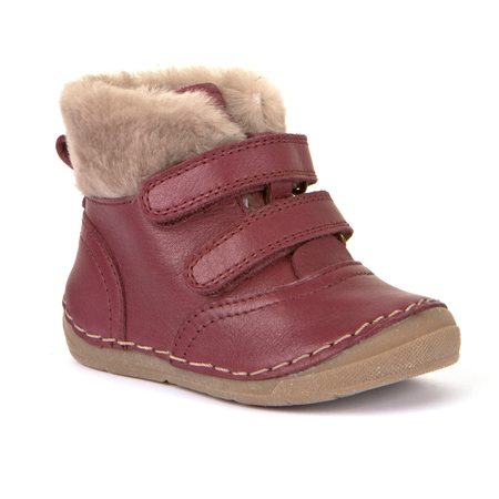 FRODDO KOTNÍKOVÉ SHEEPSKIN Bordeaux