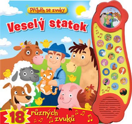 DĚTSKÁ KNIHA PRVNÍ SLŮVKA Veselý statek