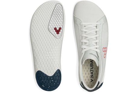 VIVOBAREFOOT GEO COURT ECO MENS WHITE/NAVY/RED