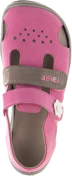 FARE BARE ECONOMIC SANDÁLY B JUNIOR Pink Grey B5562251-2 4