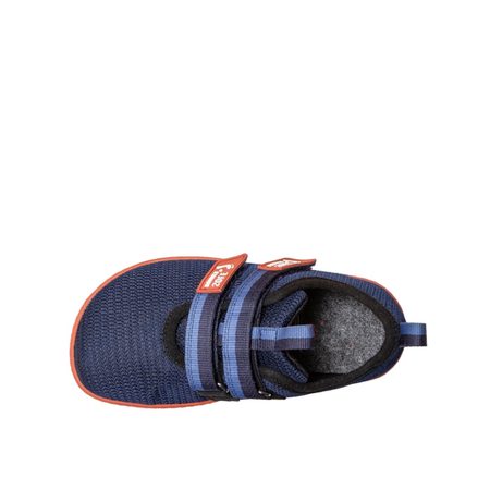 SOLE RUNNER PUCK 3 KIDS Navy Orange 4