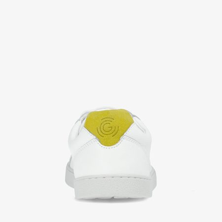 GROUNDIES UNIVERSE White/Yellow/Beige | Barefoot tenisky