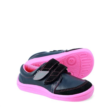 BEDA TENISKY EL Black / Pink 2