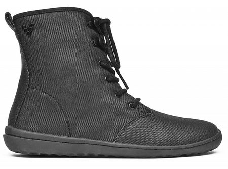 GOBI HI TOP L Eco Canvas Black