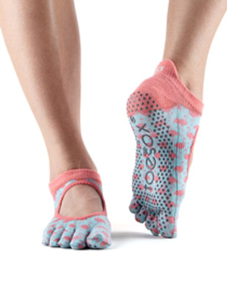 TOESOX BELLARINA Grip Flamingo