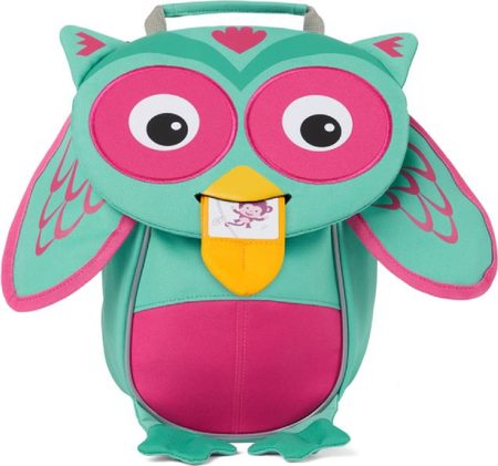 AFFENZAHN DĚTSKÝ BATOH PRO NEJMENŠÍ Owl Turquoise