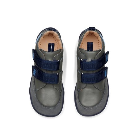 AFFENZAHN SNEAKER LEATHER BUDDY BEAR Grey Blue 3