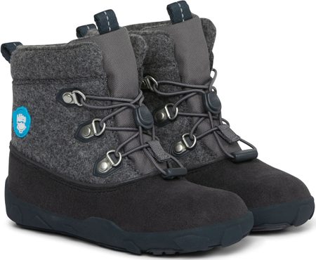 AFFENZAHN MINIMAL MIDBOOT WOOL DOG Grey Black