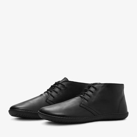 GROUNDIES MILANO Black | Kotníkové barefoot boty 7
