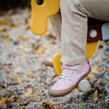 AYLLA BAREFOOT TIKSI Kids Pink | Celoroční barefoot boty 6