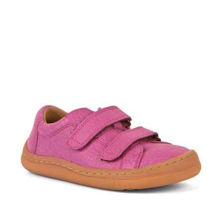 FRODDO TENISKY LEATHER VELCRO Fuchsia 1