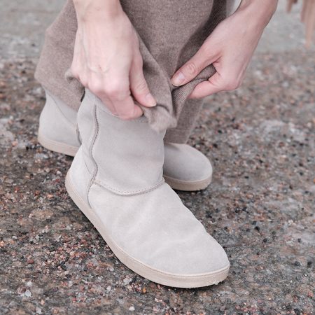 GROUNDIES COZY BOOT WOMEN Beige