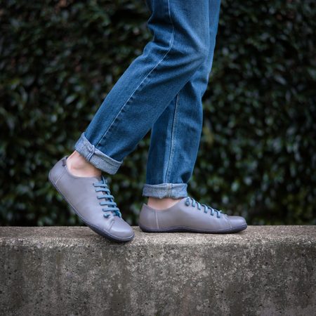 CAMPER PEU SELLA METEOR TENISKY Medium Grey/Blue laces