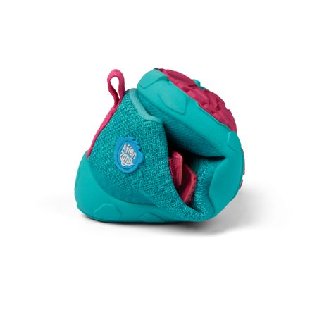 AFFENZAHN LOWBOOT KNIT OWL Turquoise 4