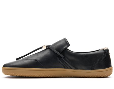 VIVOBAREFOOT RA SLIP ON L BLACK LEATHER