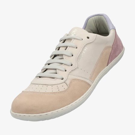 GROUNDIES NOVA GO1 WOMEN Beige Lavender | Dámské barefoot tenisky 3