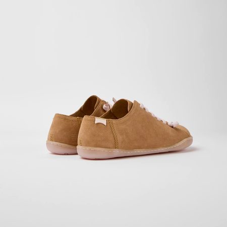 CAMPER OXYDE TAULA TENISKY Cognac/Pink laces 5