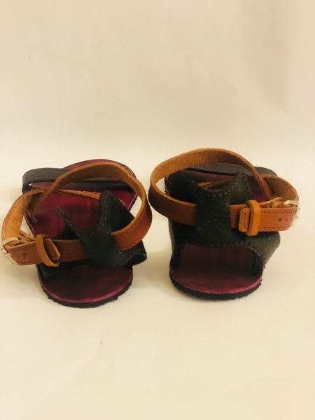 Womens Sandals Black/Brown